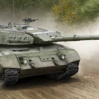 Canadian Leopard 2 wallpaper