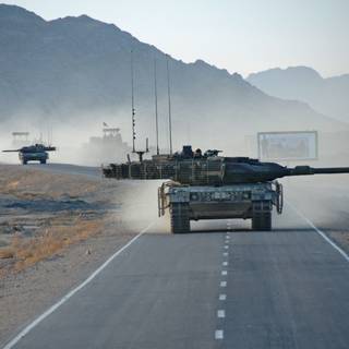 Canadian Leopard 2 wallpaper