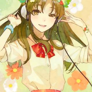 Flower girl desktop wallpaper