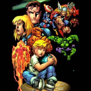 Marvel Franklin Richards wallpaper