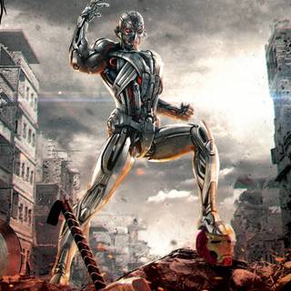 Ultron comic PC wallpaper