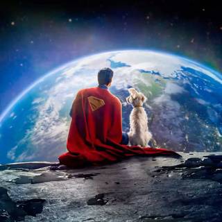 Superman and Krypto wallpaper