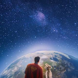 Superman and Krypto wallpaper