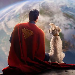 Superman and Krypto wallpaper