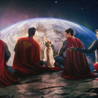 Superman and Krypto wallpaper