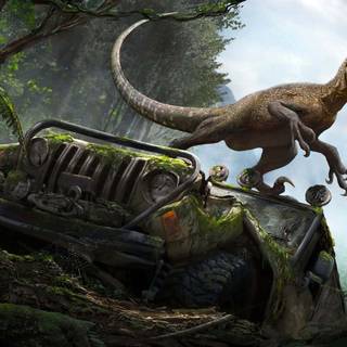 D-Rex Jurassic World wallpaper