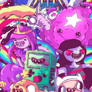 Adventure Time doodle wallpaper