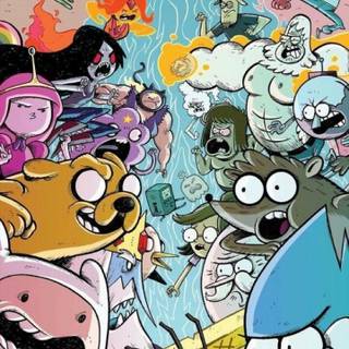Adventure Time doodle wallpaper