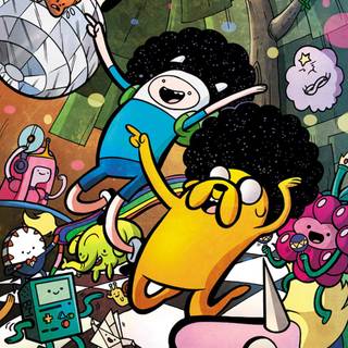 Adventure Time doodle wallpaper