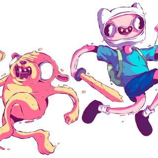 Adventure Time doodle wallpaper