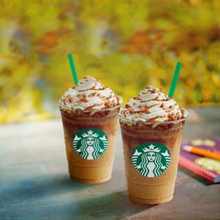 Caramel Ribbon Crunch wallpaper