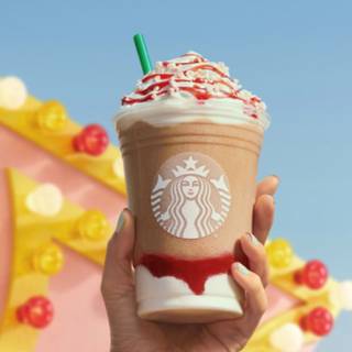 Caramel Ribbon Crunch wallpaper