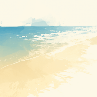 Abstract beach wallpaper
