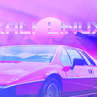 Kali Linux purple wallpaper
