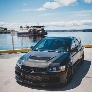 Lancer Evolution IX wallpaper