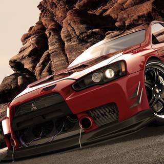 Lancer Evolution IX wallpaper