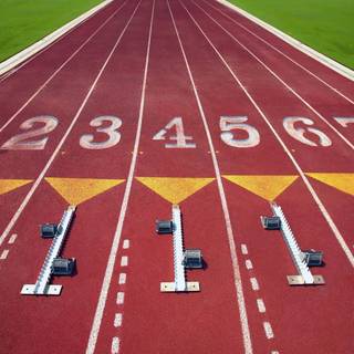 Athletics track wallpaper