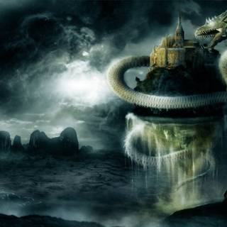 Dark fantasy PC wallpaper