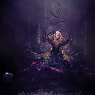 Dark fantasy PC wallpaper