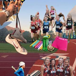 Athletics track wallpaper