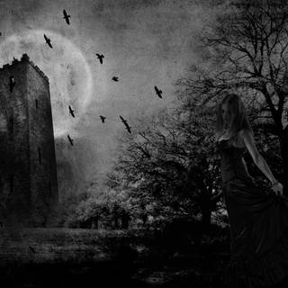 Dark fantasy PC wallpaper