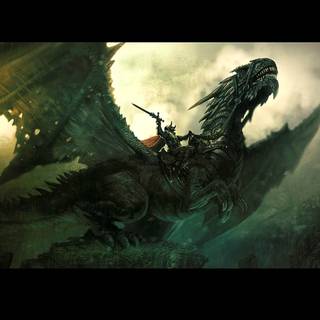 Dark fantasy PC wallpaper