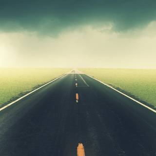 End of the road wallpaper