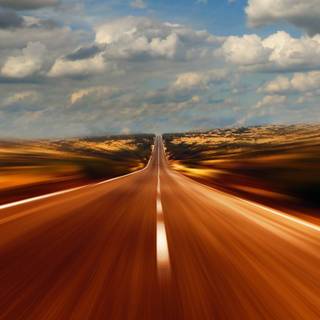 End of the road wallpaper