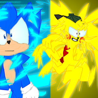 Sonic and Pikachu wallpaper