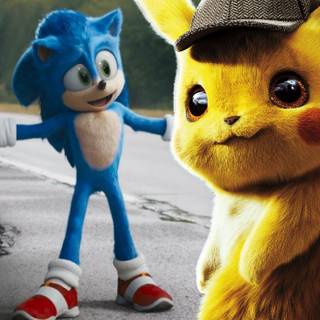 Sonic and Pikachu wallpaper