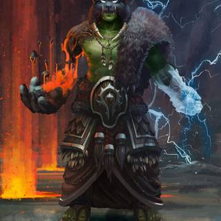 World of Warcraft Shaman wallpaper