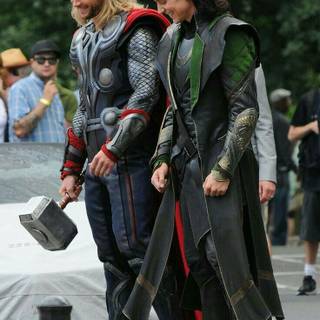 Thor vs Loki wallpaper