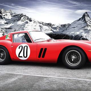 Retro Ferrari wallpaper