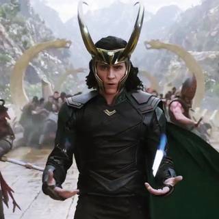 Thor vs Loki wallpaper