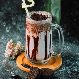 Oreo Milkshake wallpaper