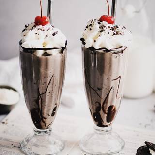 Oreo Milkshake wallpaper