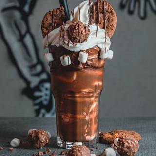 Oreo Milkshake wallpaper