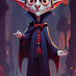 Vampire cartoon wallpaper