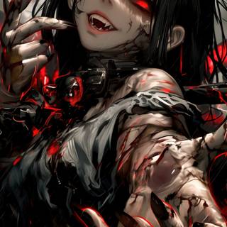 Vampire cartoon wallpaper