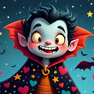 Vampire cartoon wallpaper