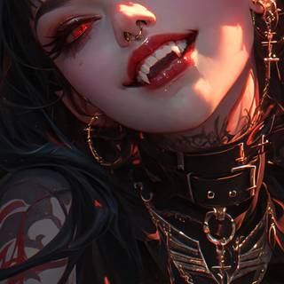 Vampire cartoon wallpaper