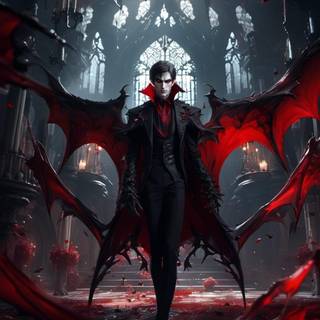 Vampire cartoon wallpaper