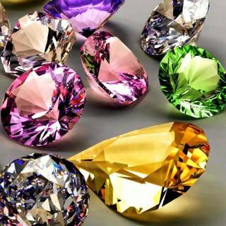 Diamond stone wallpaper