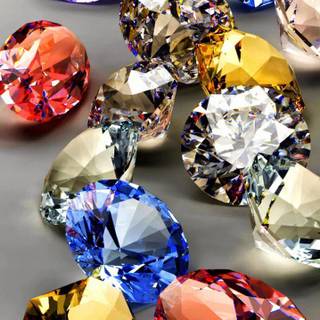 Diamond stone wallpaper