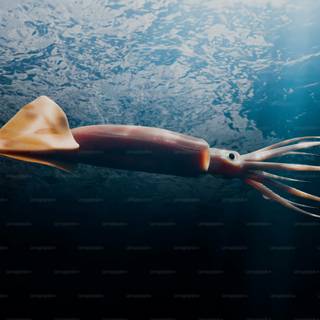 Squid animal wallpaper