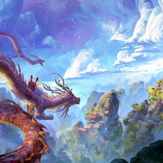 Cool dragon 4k wallpaper