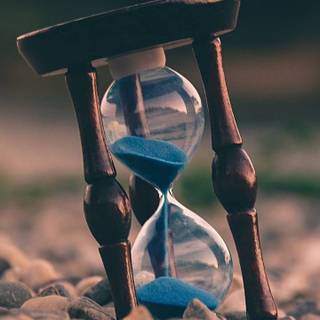 Time clock wallpaper