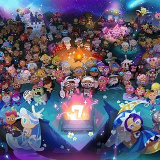 CookieRun: Kingdom characters wallpaper