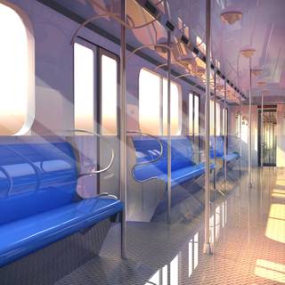 Anime train 4k wallpaper