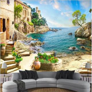 Mediterranean wallpaper